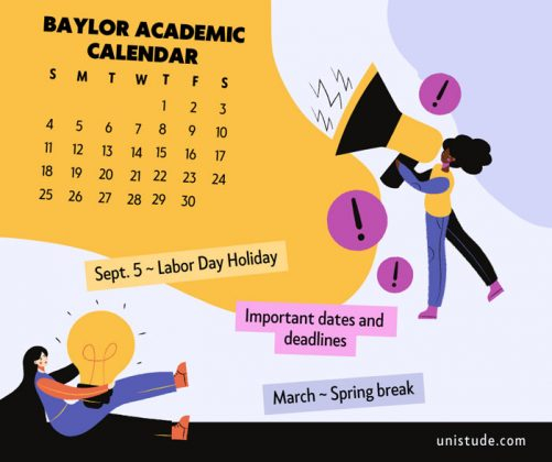 Baylor Academic Calendar 2022 2023 Important Dates