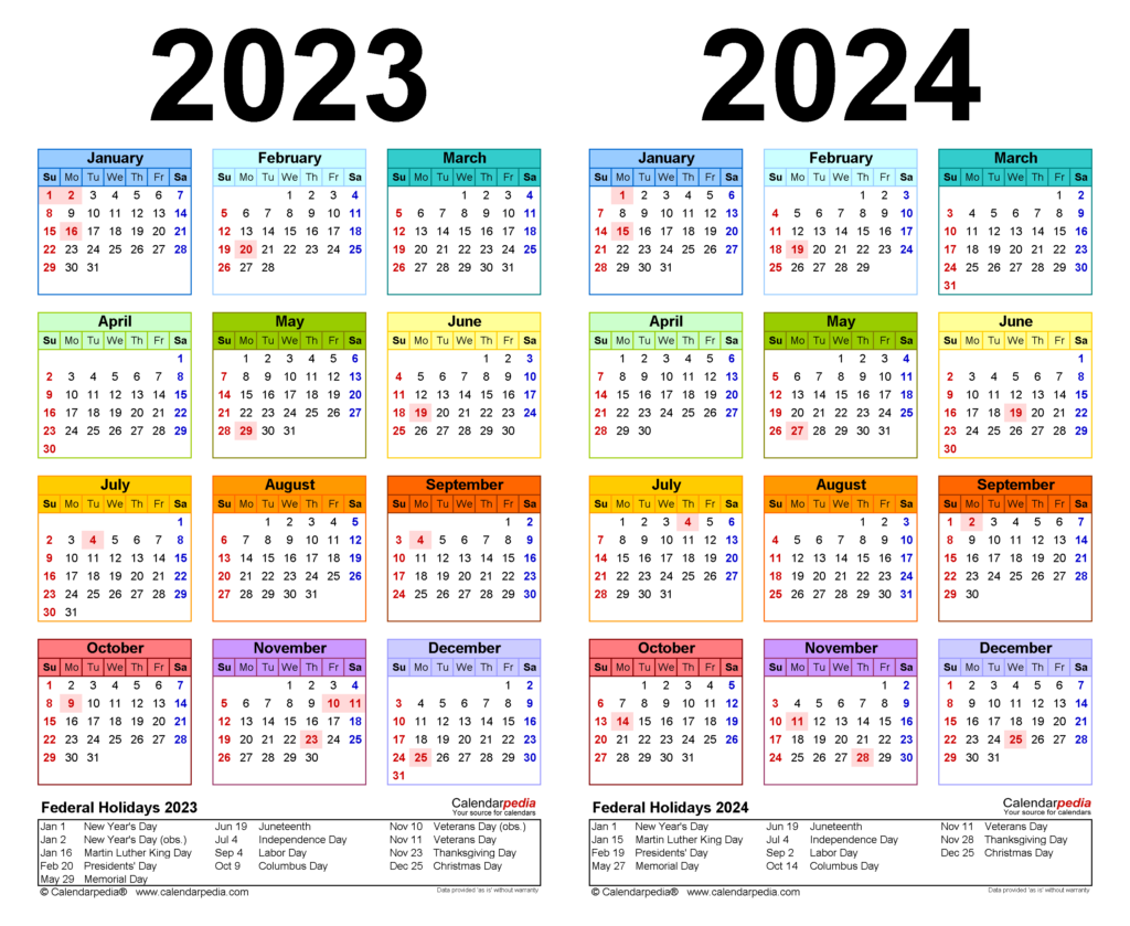 Best 2023 Calendar Year Photos Calendar With Holidays Printable 2023