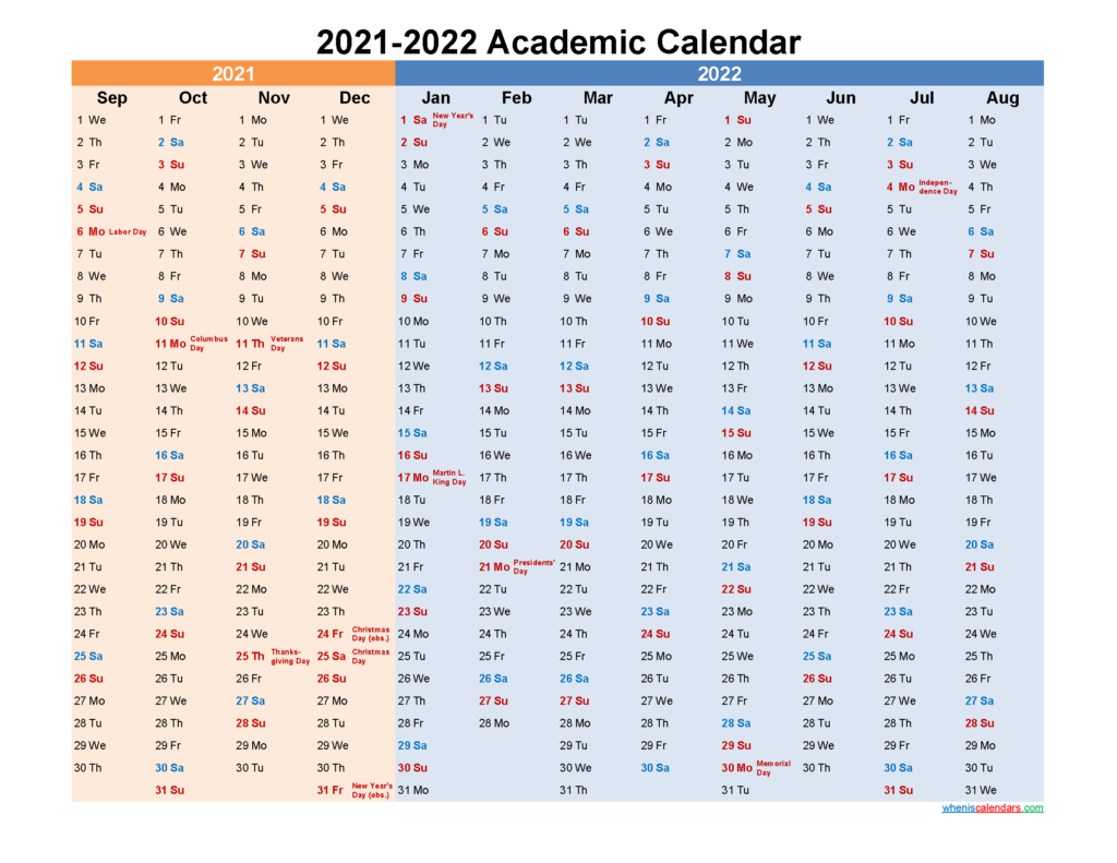 Boise State Fall 2022 Calendar Customize And Print