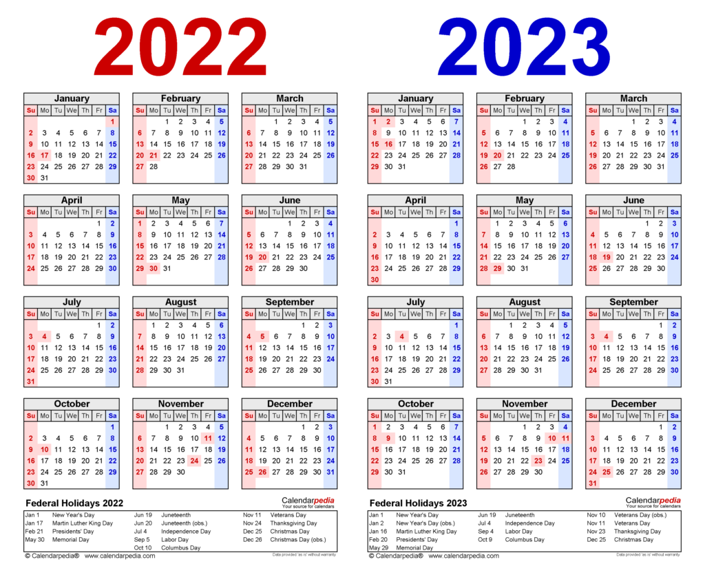 Calendrier 2022 Et 2023 En Pdf Calendrier Mensuel 2022 Aria Art