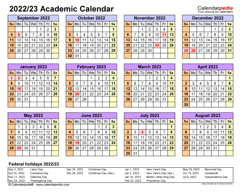 Chapman University Academic Calendar 2022 23 August 2022 Calendar