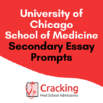 Chicago Pritzker School Of Medicine Secondary Archives Cracking Med