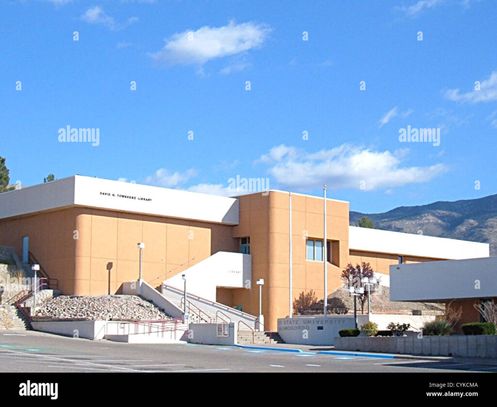 David H Townsend Library At New Mexico State University Hi res Stock 