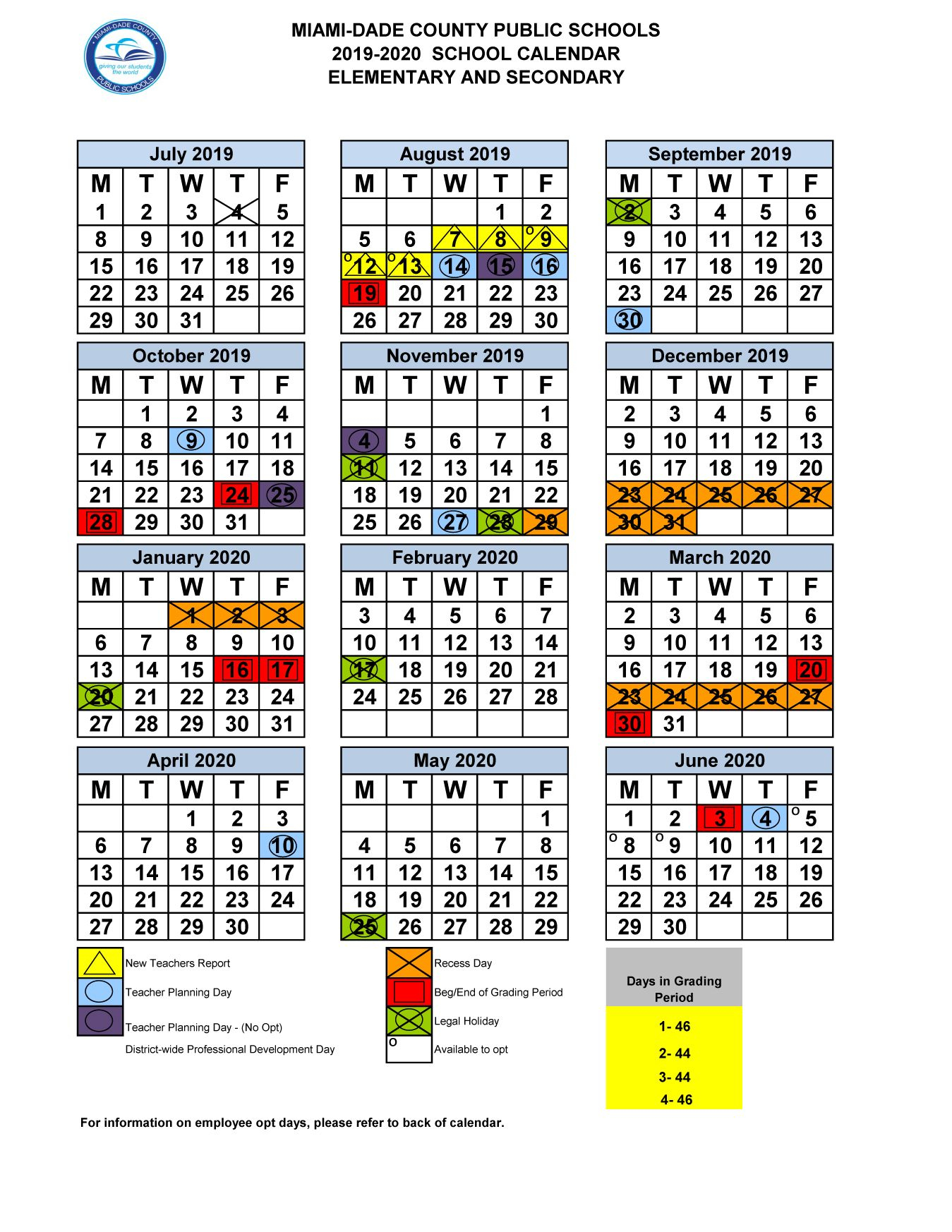 First Day Of Class Miami Dade College Fall 2020 School Calendar