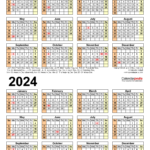 Free Printable 2023 2024 Calendar 2023 Calendar Printable