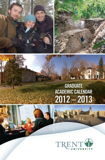 Graduate Academic Calendar 2012 2013 Trent University