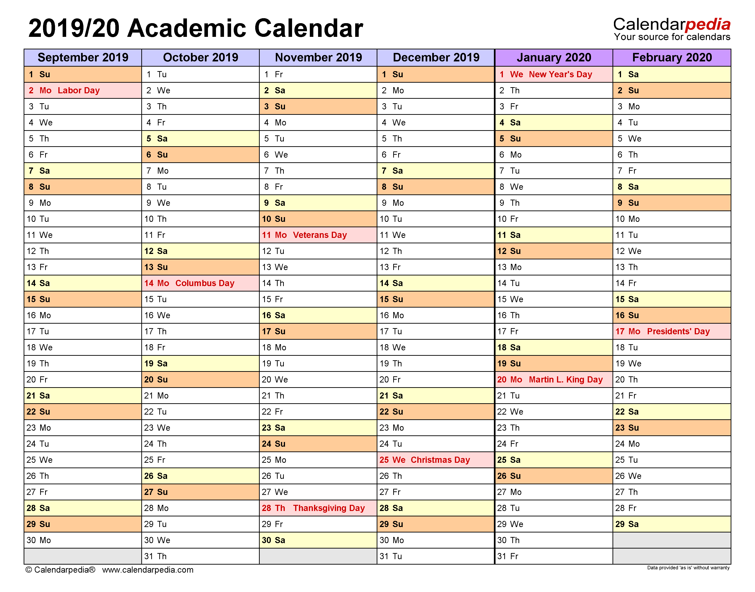 Iowa State University Spring Semester Printable Calendar Printable