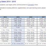 Knowledge Seeker s Blog Monash University Calendar 2014 2018