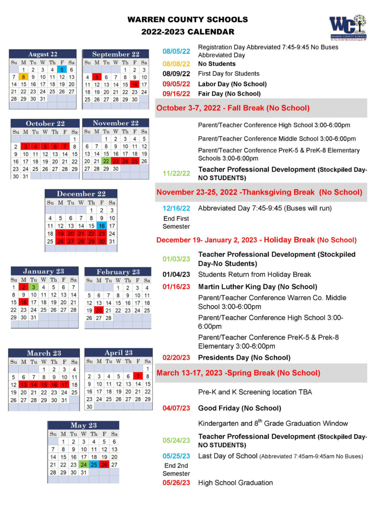 Lawrence University Academic Calendar Printable Calendar 2023