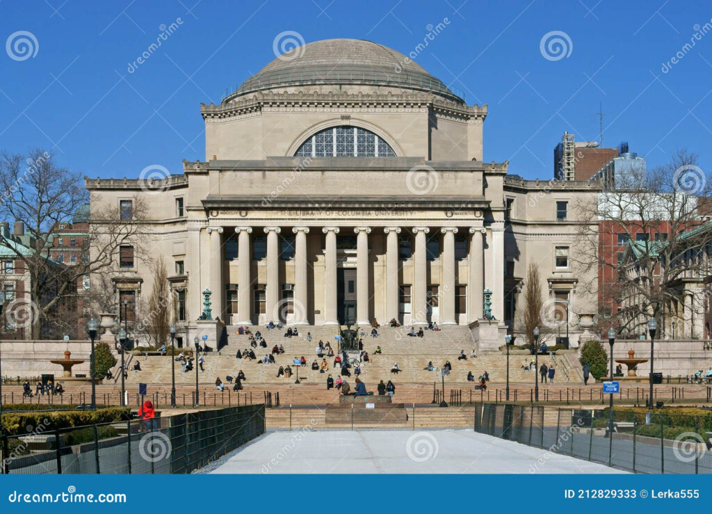 Low Memorial Library On Morningside Heights Campus Of Columbia 