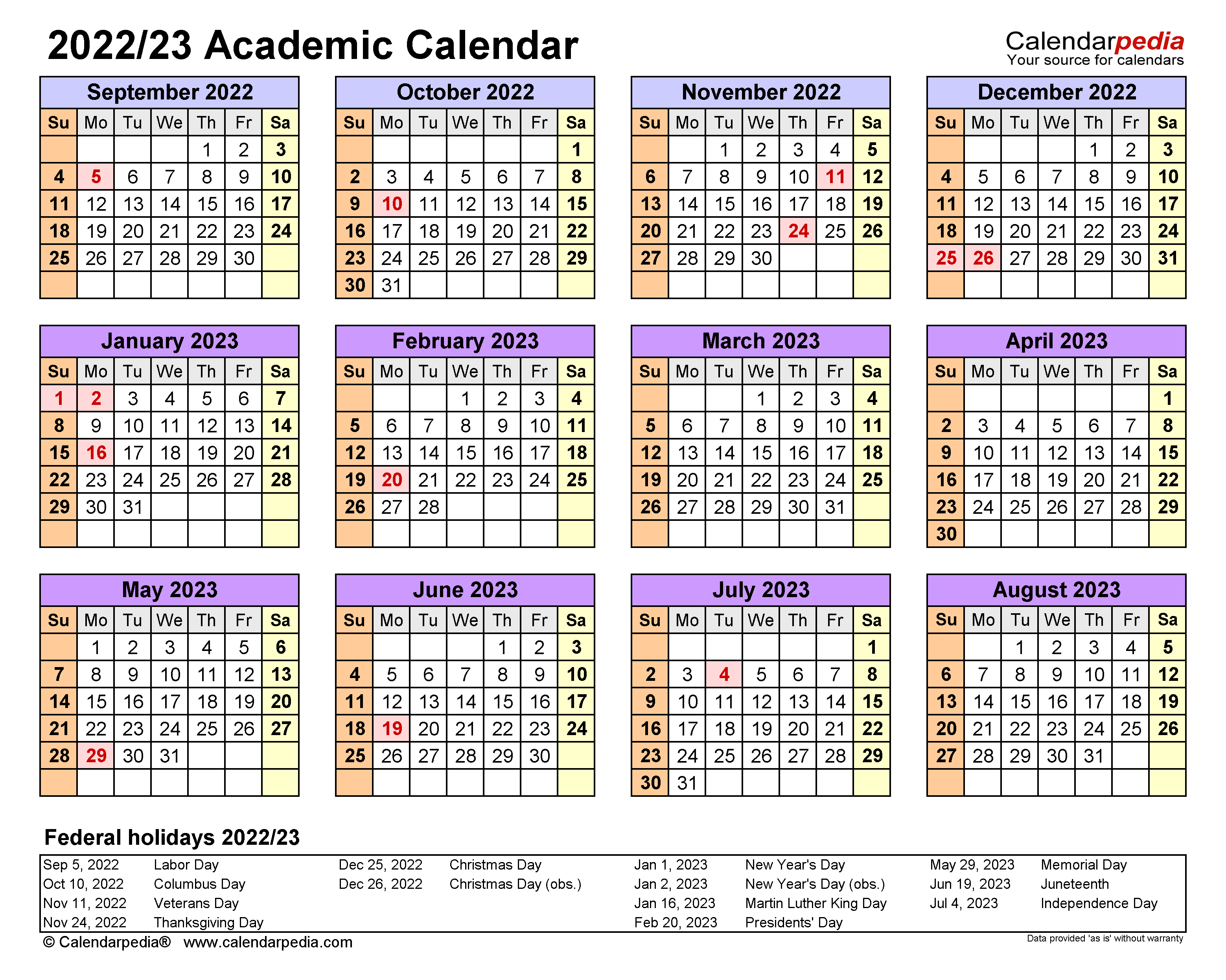 Marymount Spring 2023 Calendar Customize And Print