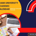 Miami University Academic Calendar 2022 2023 Vital Dates