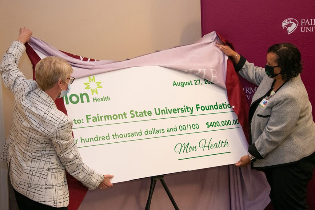 Mon Health Foundation Invests Nearly 1 Million In Fairmont State 