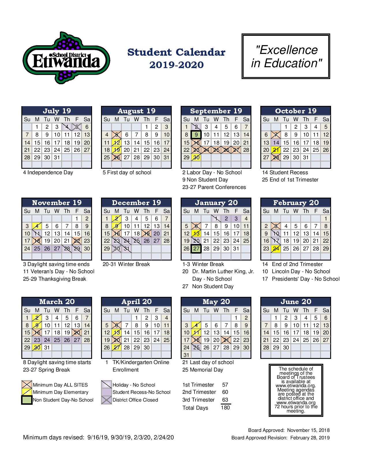 National Holiday Annual Calendar Gsu Calendar 2022 Print November