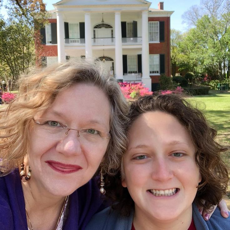 Rachel And Me At Rosalie In Natchez Mississippi Spring Break 