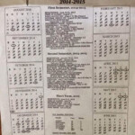 Saint Louis University Baguio City Philippines Academic Calendar 2014