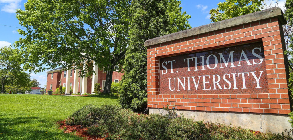 St Thomas University Logo 099abel