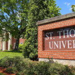 St Thomas University Logo 099abel