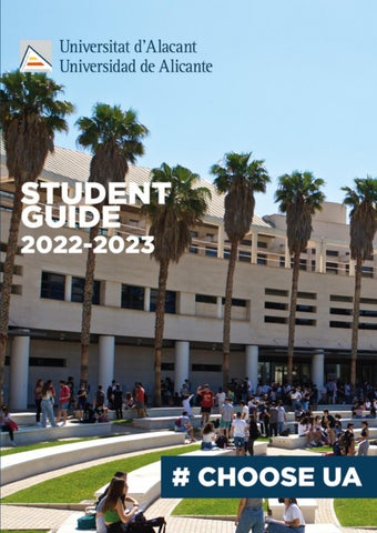 Student Guide University Of Alicante Year 2014 15 By Oficina De 