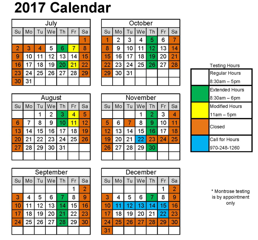 Colorado Mesa University Spring 2023 Calendar