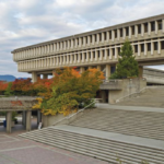 The Academic Quadrangle At Simon Fraser University In Burnaby British