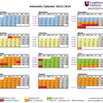 Towson University Academic Calendar Printable Calendar 2023