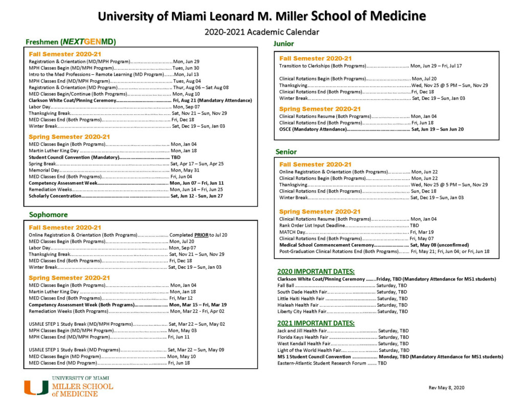 University Of Miami Academic Calendar Fall 2024 April 2024 Calendar