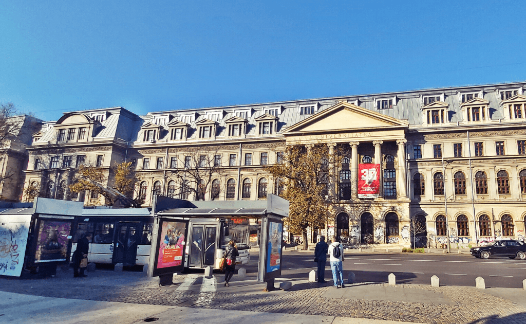 University Square Tour Visit Bucharest