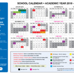 University Toledo Academic Calendar Printable Calendar 2020 2021