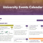 Up And Running The New University Events Calendar MSMU