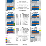 Xavier University Senior High School Academic Calendar