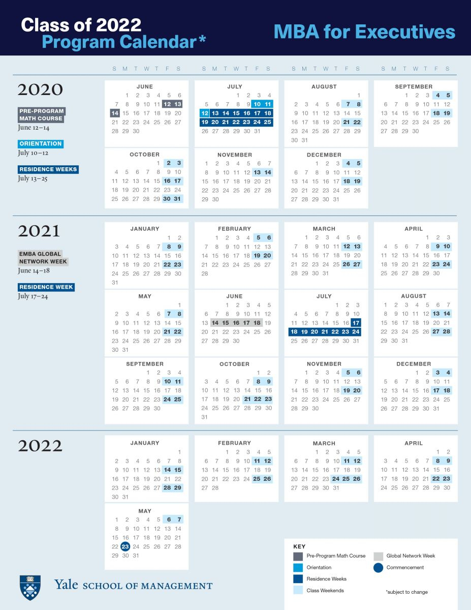 Yale 2022 Academic Calendar November Calendar 2022
