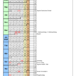 Zweijahreskalender 2023 Und 2024 Als Excelvorlagen Zum Ausdrucken